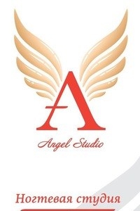 Логотип компании Angel, ногтевая студия