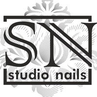 Логотип компании Studio nails, ногтевая студия